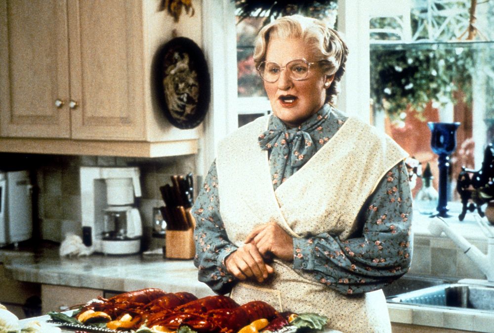 Robin Williams jako Pani Doubtfire 