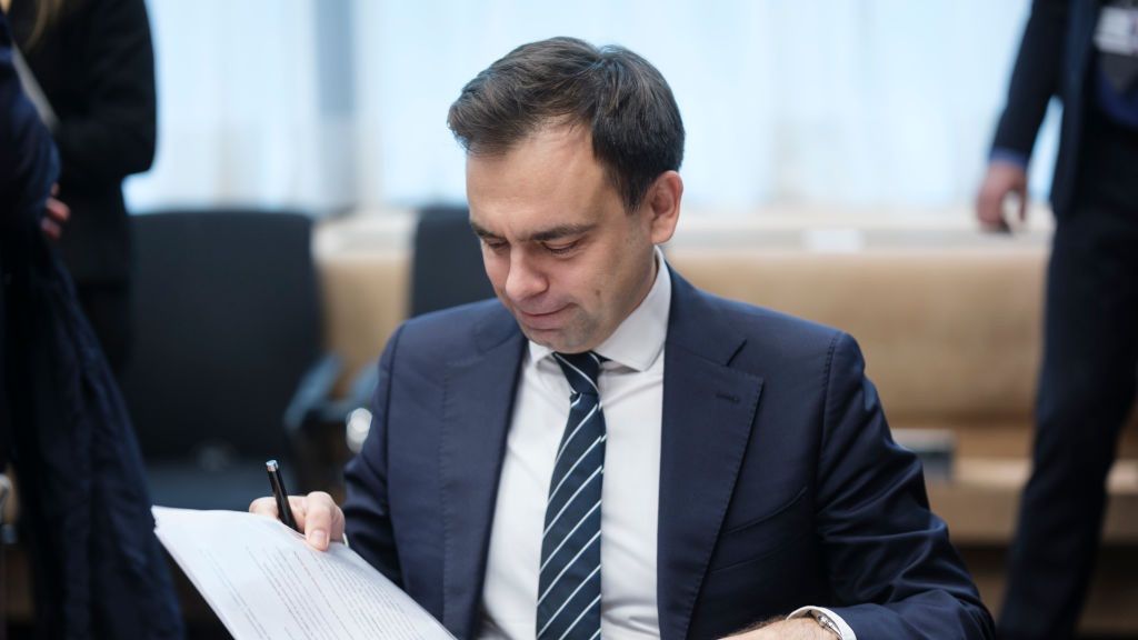 Minister finansów Andrzej Domański