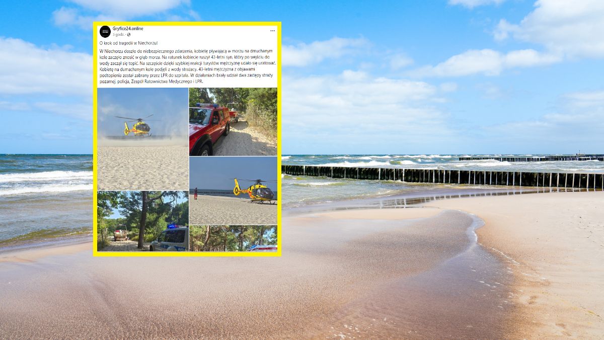 43-latek i jego matka potrzebowali pomocy