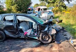 Dolnośląskie. Poważny wypadek pod Jelenią Górą. Sześć osób w szpitalu