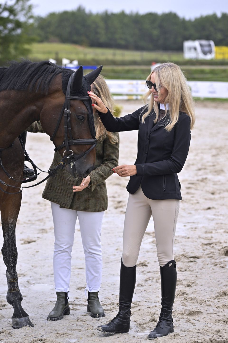 Karolina Ferenstein-Kraśko i Agnieszka Woźniak-Starak w Gałkowie