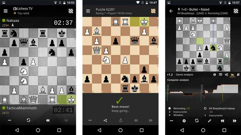 Aplikacje szachowe na Androida i iOS — odsłona trzecia
