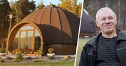 Dom kopułowy za 330 tys. zł pod klucz. Właściciel zbudował go sam