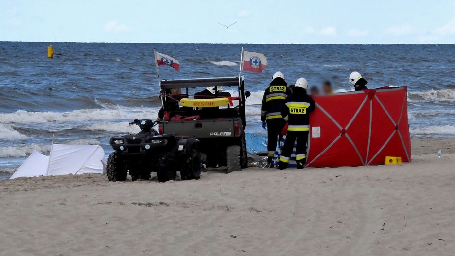 Dramat na plaży. Akcja służb (zdj. ilustracyjne)