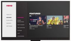 Vevo i Vevo TV na PlayStation