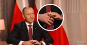 Niezwykła biżuteria prezydenta. "Zapisał się pan do tajnego związku?"