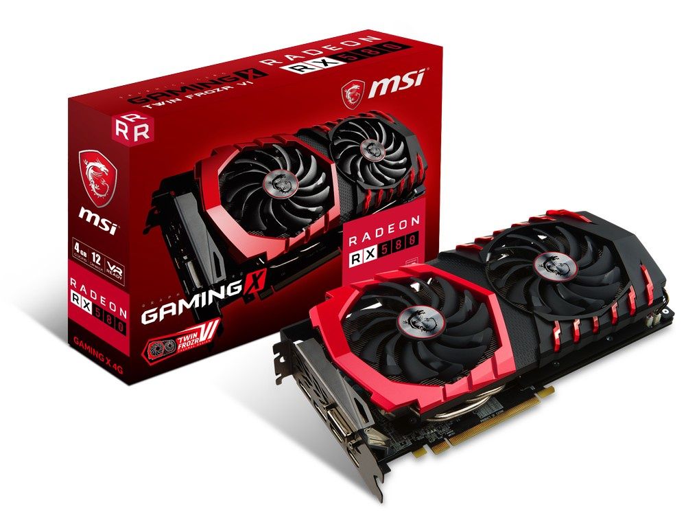 MSI Radeon RX 580 Gaming X 4G