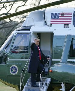 USA. Donald Trump opuścił Biały Dom