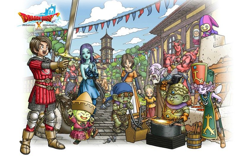 Dragon Quest X będzie pierwszym tytułem, w który zagrają razem posiadacze Wii oraz Wii U