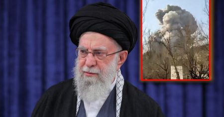 Atak Izraela na Iran. Kłęby dymu nad domem ajatollaha Chameneia