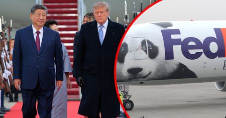 Specjalni goście z Chin. Prezent od Pekinu  już w USA. Nagranie