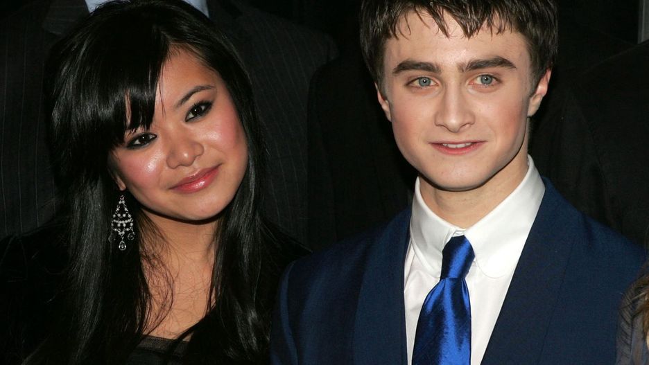 Katie Leung i Daniel Radcliffe na premierze  filmu "Harry Potter i Czara Ognia" w 2005 r.