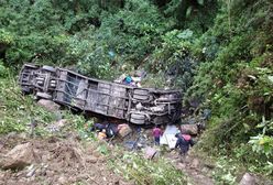 Tragiczny wypadek w Boliwii. Autobus wpadł w przepaść