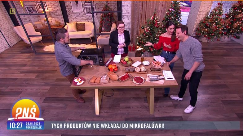 Chwile grozy w "Pytaniu na śniadanie". Na wizji eksplodowało jajko