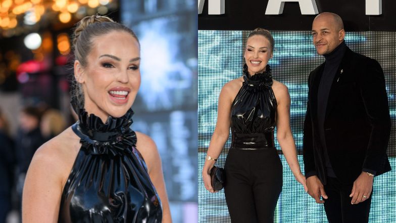 Katie Piper zachwyca na ściance