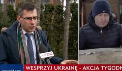 wPolityce w dniu finału WOŚP ogłasza akcję pomocy dla Ukrainy, relacjonuje ją TVP Info