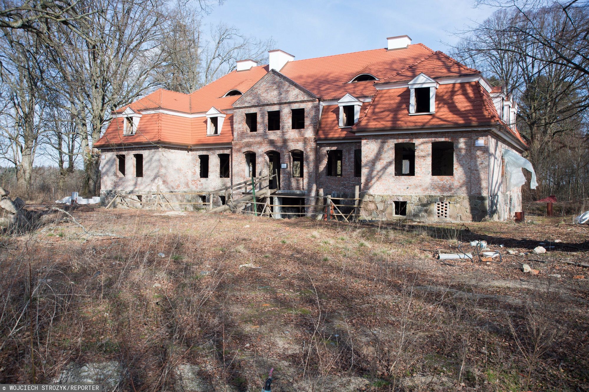 Borkowo Lęborskie - dworek Daniela Obajtka 