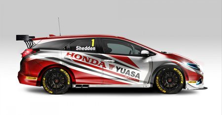 Honda Civic Tourer BTCC na sezon 2014