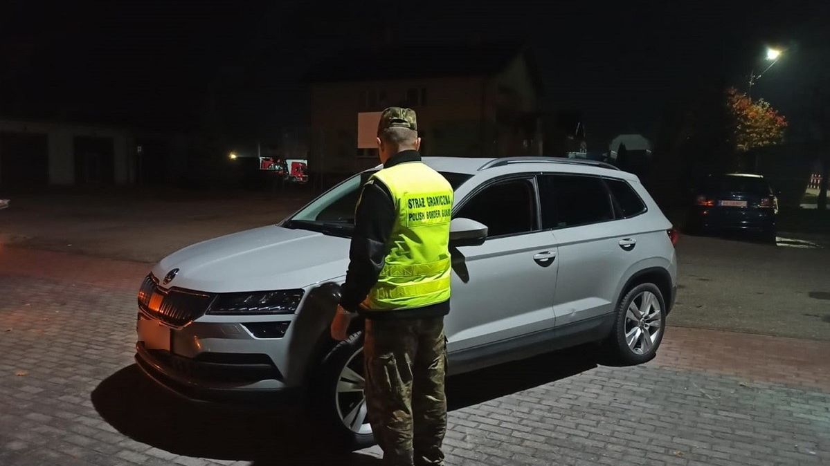 Zatrzymany kradziony samochód