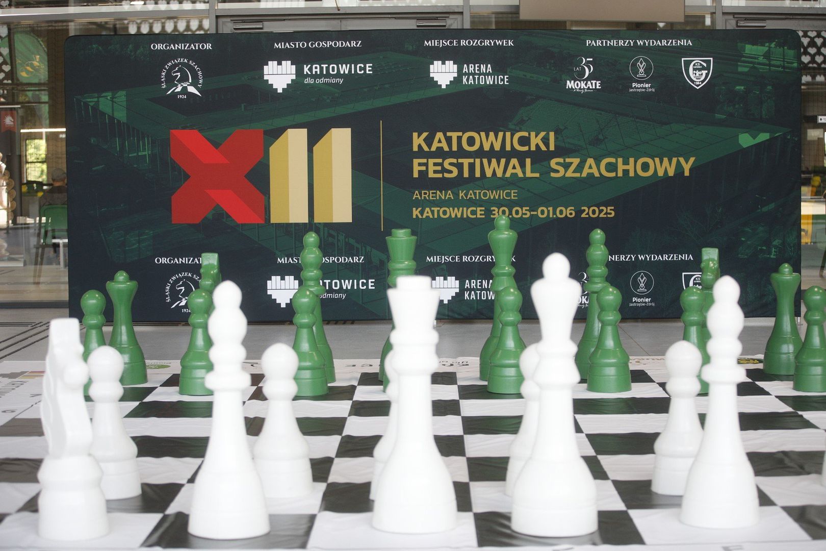 W tym roku Katowicki Festiwal Szachowy odbywał się w Arenie Katowice