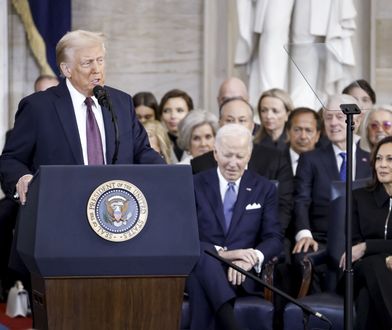 Cała seria zapowiedzi. Pierwsze słowa Trumpa po zaprzysiężeniu