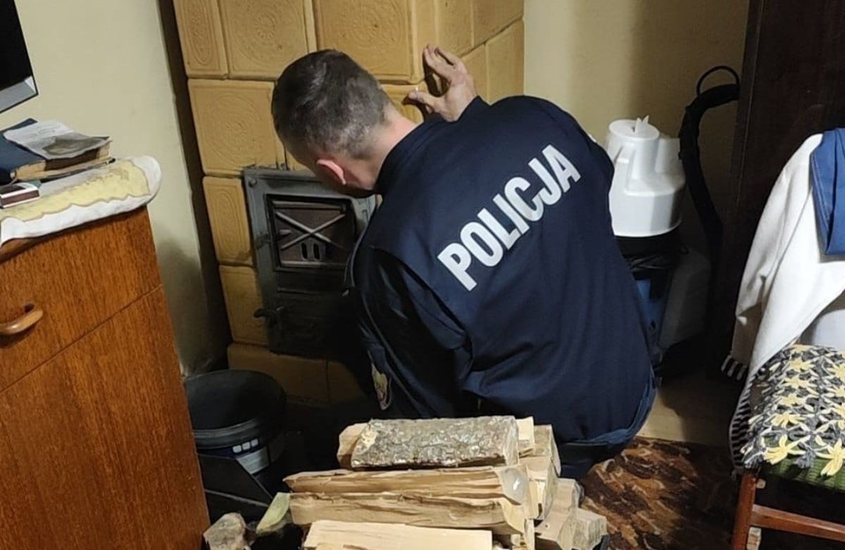 Spojrzał na termometr. Policjant aż nie dowierzał