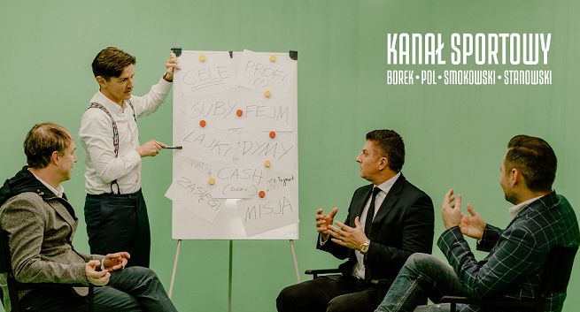 Kanał Sportowy Pola, Borka, Smokowskiego i Stanowskiego z dwoma studiami. "Może pozyskać dużo widzów i reklamodawców"