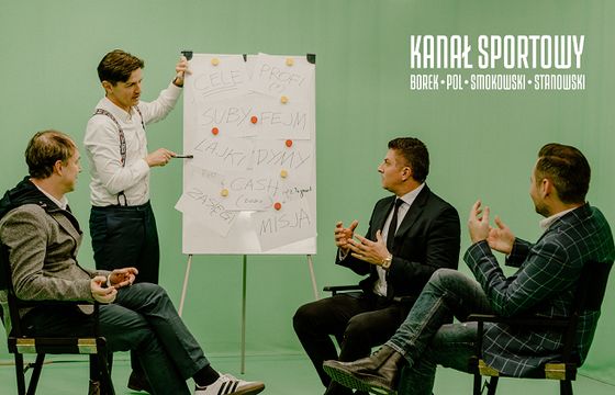 Kanał Sportowy Pola, Borka, Smokowskiego i Stanowskiego z dwoma studiami. "Może pozyskać dużo widzów i reklamodawców"