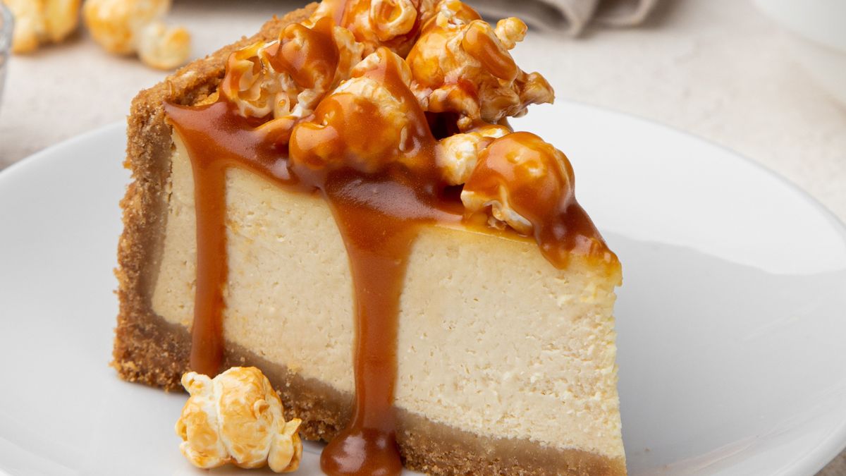 Sernik z popcornem - prosty przepis