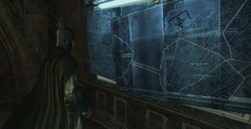 Plany Arkham City w Arkham Asylum 1