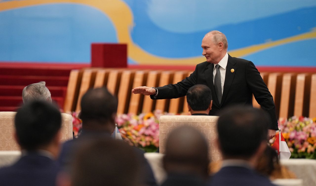 Mr. Vladimir Putin during his October visit to China.