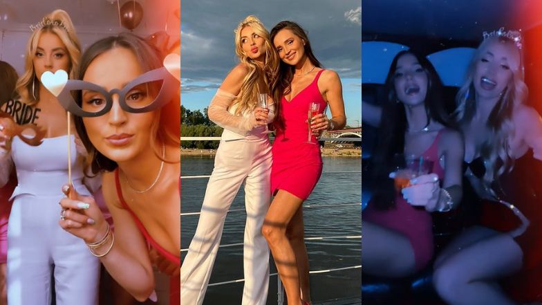 Marina Łuczenko baluje na wieczorze panieńskim przyjaciółki