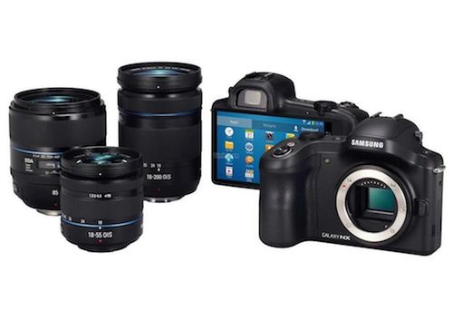 Samsung Galaxy NX Camera (fot. gsmarena.com)