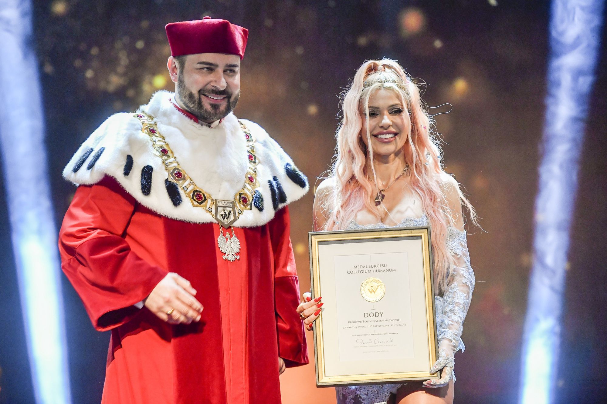 Robiła dobrą minę do złej gry?