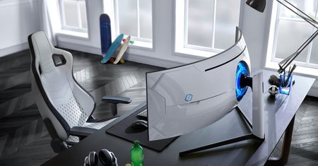 Samsung zaprezentował zakrzywione monitory z nowej linii Odyssey - wyglądają kosmicznie