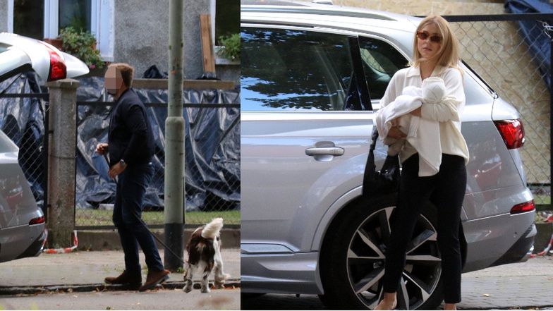 Kasia Tusk przyjechała z wizytą do rodziców