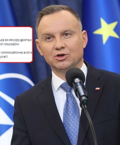 Były premier dziękuje Dudzie. "Za decyzję zgodną z duchem prawa"
