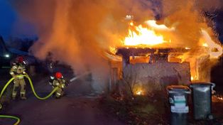 Strączno: Tragiczny pożar. W płomieniach zginęła jedna osoba