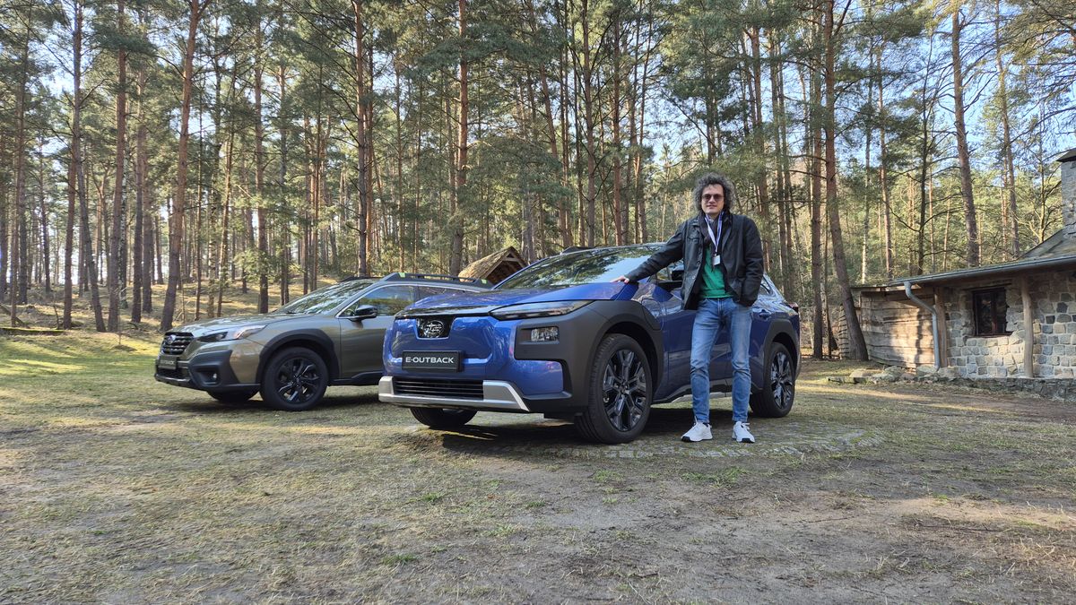 Subaru E-Outback i autor