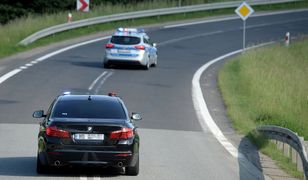 Wypadek na S8. Utknęła kolumna SOP z prezydentem Andrzejem Dudą