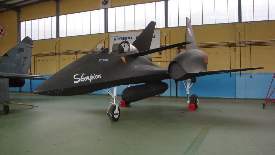 Makieta samolotu PZL-230 Skorpion