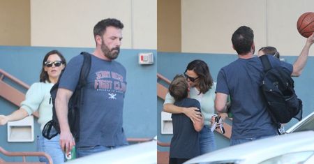 Ben Affleck ZNÓW spędza czas z Jennifer Garner. Wybrali się wspólnie na mecz koszykówki ich syna (ZDJĘCIA)