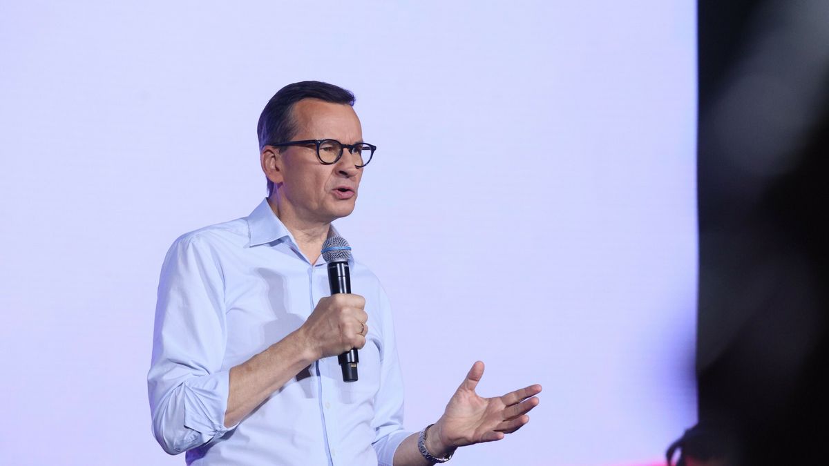 Mateusz Morawiecki na konwencji Rozwój Plus