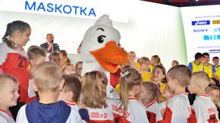 Toruń: Zaskakująca maskotka mistrzostw. Gęś podbije serca kibiców?