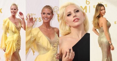 Kreacje z rozdania Emmy: Sophia Vergara, Heidi Klum czy Lady Gaga?