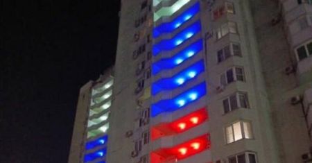 Balkony w kolorach Rosji. "Jak płachta na byka"