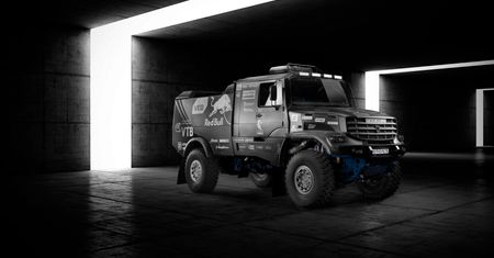 Efekt współpracy Kamaza i Mercedesa – rajdowa maszyna na Dakar!