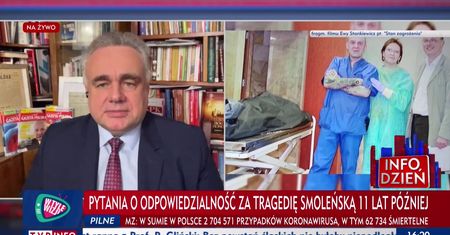 W TVP wierzą w zamach smoleński. "Reakcja" prezenterki mówi wszystko