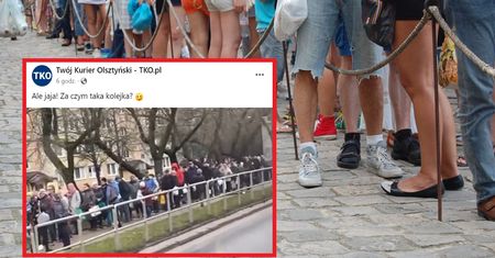 Olsztyn: rekordowo długa kolejka. Nie do wiary, na co czekają klienci!