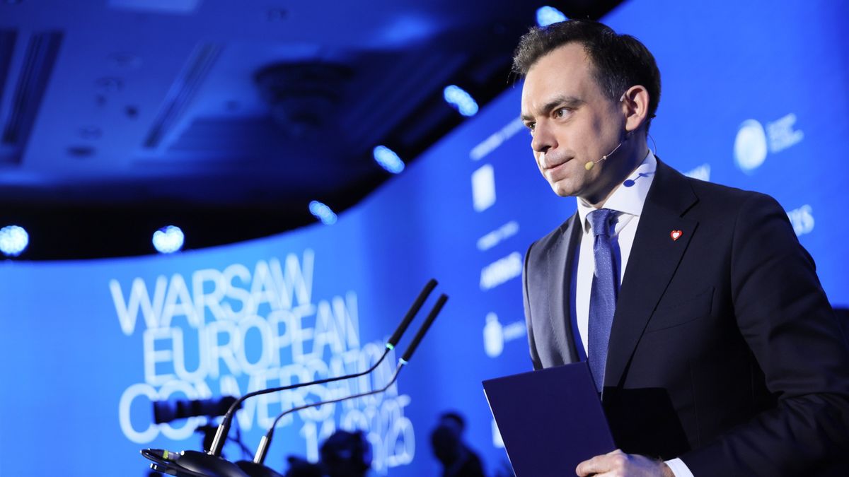 Na zdjęciu minister finansów Andrzej Domański